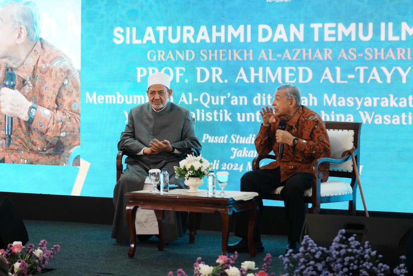 Kunjungan Grand Syekh Al-Azhar